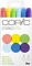 Alcohol Markers, 6 Colors Dual Brush Tip Art Marker for Adults, Permanent Blendable Sketch Markers for Coloring Drawing & Illustration Art - Bright Color Set